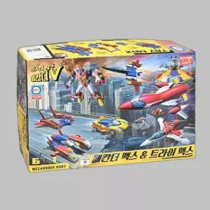조립식 레트로 프라모델 완구 메칸더맥스 트라이맥스