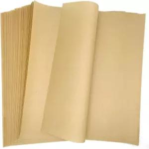 MLNSUNNY 50매 16.5x16.5 선물 포장 판화 혼합 매체 네이처 루빙 아트 및 DIY 프로젝트를 위한 천연 브라운