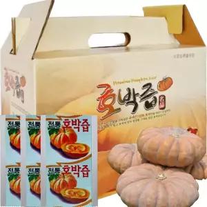 호박즙 1박스55포 / (2박스구매시 서비스 20포 추가) 국내산 늙은호박즙