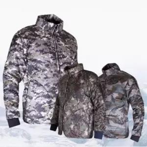 [의류] 밀리터리 스타일 차이나 카라 보온 깔깔이 자켓