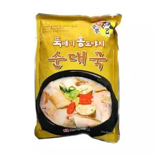 [하프클럽/오티마트]냉동 통도야지 순대국600g