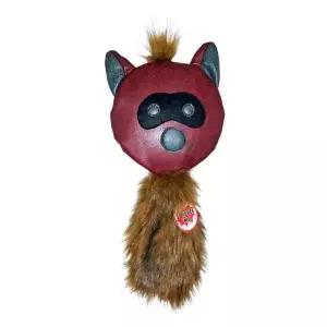 펫투유 ED62QC18 우쭈쭈 레더 애니멀 펫토이 너구리