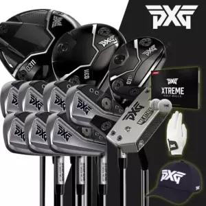 PXG 블랙옵스 풀세트 11개 초중급자 남성 크롬