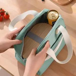 도시락 보온 보냉 방수 피크닉 은박 가방 스마일 런치백 (WFK30FA)