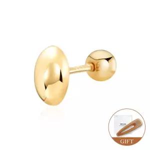 [모룬] (2월베스트) 18K 베일 페블 시드볼 피어싱 한쪽 MOE41725