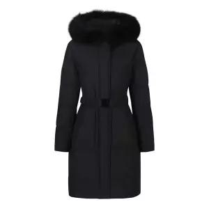 덕다운 퍼 후드 벨티드 코트 BJHJY2690 H1119876