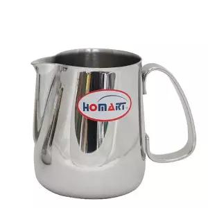 홈아트 New이탈리안 스팀피쳐 0.8L밀크컵 스텐 우유 피처 커피 커피용 저그