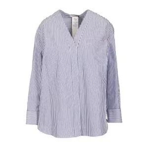 에스 브이넥 포켓 스트라이프 포플린 셔츠 2619111021600174 049