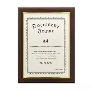 다크브라운 상장 포토액자 벽걸이 액자 그림걸이(A4) (KYR-W7A5A09)