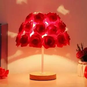 로맨틱로즈 WVG561T3 부케 무드등 레드 인테리어조명 스탠드