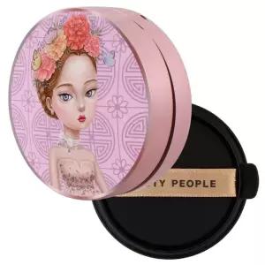 (36) [뷰티피플 철벽녀]시즌16 두유&단백질 크림앰플생기 톤업쿠션 본품+리필(케이스랜덤)