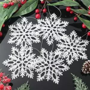 크리스마스 장식 눈송이 오너먼트 홈파티 카페 장식품 (WFKJK2O)