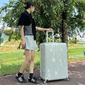 제노바 중대형 28인치캐리어 PC100 알미늄프레임 커버