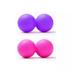 고품질 LEA-B336 더블 마사지볼 폼롤러 요가매트 마사지볼 향수공병 화장솜 마사지스틱 거즈 WFHW1MF