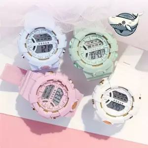 패셔너블 방수 LED 전자 시계 다양한 컬러 LED시계 디지털시계 손목시계 컬러시계 패션시계