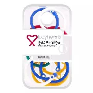 메모장 플라스틱 카드링 (대) 메모 카드 링