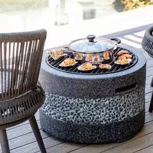 화로대 캠핑용 바베큐 화롯대 스토브 실내용