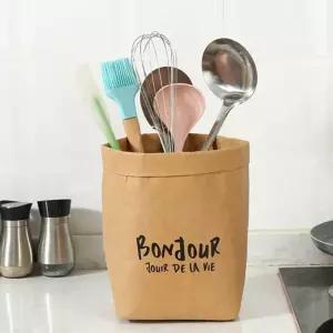 재사용 빈티지 페이퍼백 인테리어 정리 소품 멀티정리함 수납박스