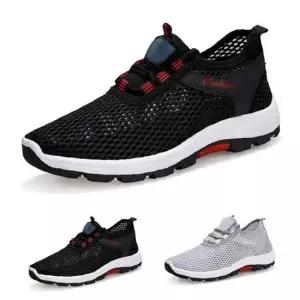 여름 통풍 운동화 망사 경량 신발 아쿠아 커플 슈즈