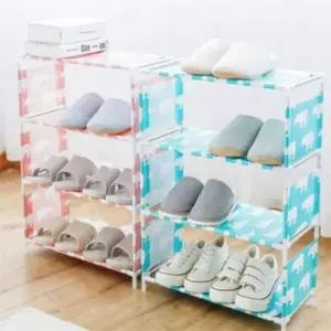 ( )4단 조립 신발장 야외용신발장 신발보관함 신발정리함 아파트현관신발장 방수신발장