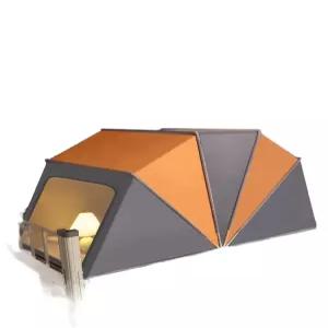 원터치 난방 텐트 2층 모기장 싱글 암막텐트 1인용 수면 보온