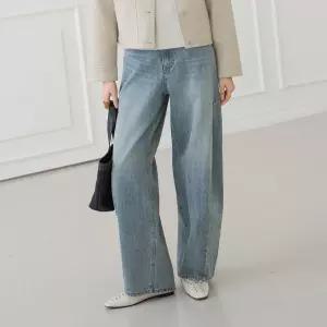 [마담4060]엄마옷 마담4060 [모던베이직]절개데님벌룬핏 데일리 여성바지 팬츠(77size)-RPN2602013-