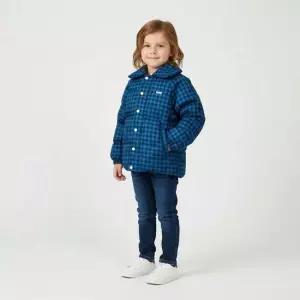 타이니코튼 AW24-291 P29 VICHY SHORT PADDED JACKET) 비시 체크 숏 패디드 아동 자켓