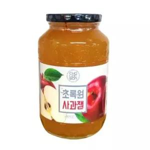 식빵 모닝빵 토스트 잼 초록원 사과잼 1kg