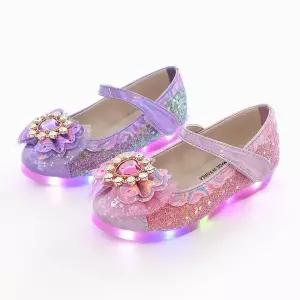 해피걸 오로라 국산 아동 키즈 어린이 선물 라이팅 여아 LED 구두