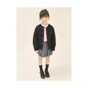 빈폴 키즈 BEANPOLE KIDS 여아 저지 퀼팅 점퍼 블랙 BI5839G035 949402