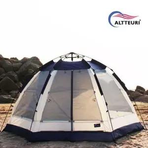 [NS홈쇼핑]블루넷 원터치 텐트 특대형/그늘막텐트/피크닉/돔텐트/팝업텐트/자동텐트/대형텐트/모기장/..