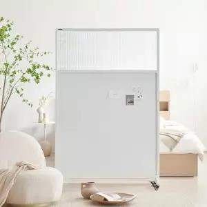 듀크 이동식 우드 파티션 타공 무타공 모루유리