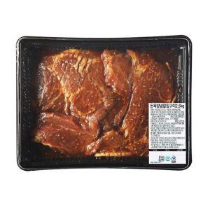 미국산 돈육 양념 칼집구이 2.5kg x 2팩 아이스박스 포장 대용량 코스트코