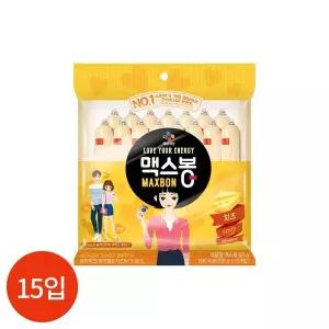 CJ 맥스봉 치즈 소시지 35g x 15개