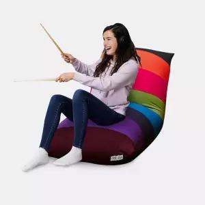 [요기보]믹스 슬림 프리미엄 1인용 리클라이너 빈백 소파 FUBPM142