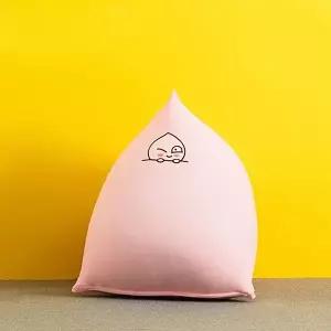 [요기보]카카오프렌즈 피라미드 프리미엄 1인용 좌식 빈백 소파 FUBPM140