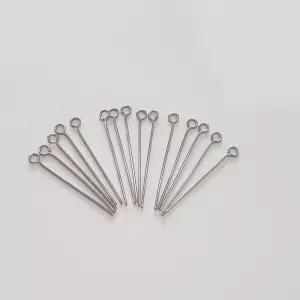 구자핀 9자핀 9핀 구핀 40개입 구자말이 키링 만들기 열쇠고리 재료 비즈 모루인형 공예 부자재 악세사리