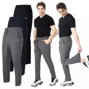 모렉스 1+  1 남성 쿨 기능성 트레이닝 일자 츄리닝 바지 밴딩 팬츠 스포츠 러닝 374