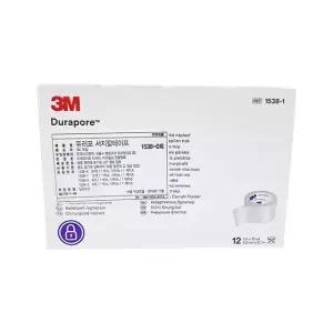 3M 듀라포 실크반창고 의료용 테이프 1538-1 1인치 12롤