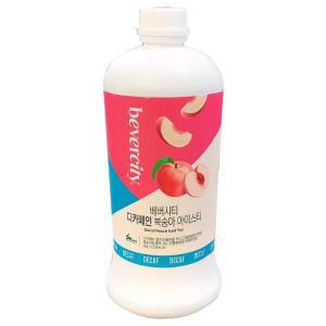 세미 베버시티 디카페인 아이스티 시럽 복숭아 2kg