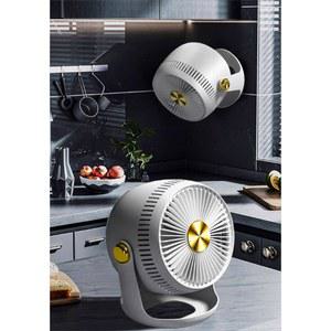 미니 벽걸이 선풍기 서큘레이터 탁상용 리모컨 라이트문 공기 무선 순환 화이트 플러 소형