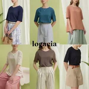 로가시아 25SS 스타일 반전 티블라우스 6종