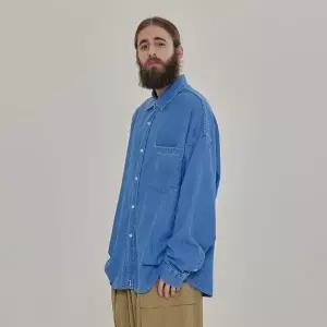 [카고브로스]CB WASHING CITYBOY DENIM SHIRT BLUE _P336885983