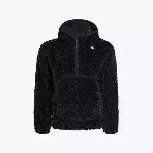 [롯데백화점]스파이더 남성 플리스 셜파 후드 집업 SPHWCNHD305MBLK