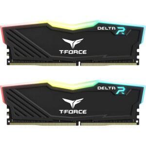 팀그룹 T 델타 RGB 메모리 데스크탑 DDR4 CL16 모듈 램 TF3D432G3200HC16F 01 PC4 25600 2x16GB 3200MHz 블랙 32GB