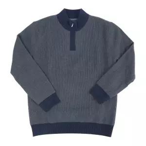 [롯데백화점]카운테스마라 울혼방 하프집업니트(B) CSTW3B1112B0