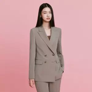 더엣지 정상가 125,000원 더블 수트 셋업 자켓 343699