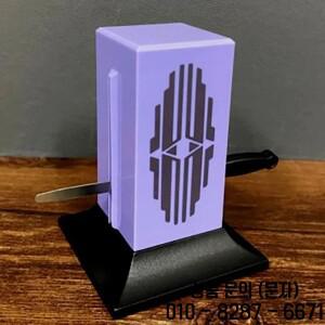 Tenyo 검 관 내부 반지 (크리스탈 클리버) 마술 트릭 소품을 통해 침투하는 특수 효과 액세서리 장난감