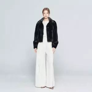 [사바티에](강남점)슬라이트 쉬어드 밍크 셔츠 자켓 (J12850SS)