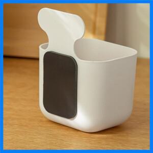 간단한 스타일 마그네틱 보관함 PP 마그네틱 보관함 미끄럼 방지 냉장고 측면 보관 홀더 컨테이너 조직